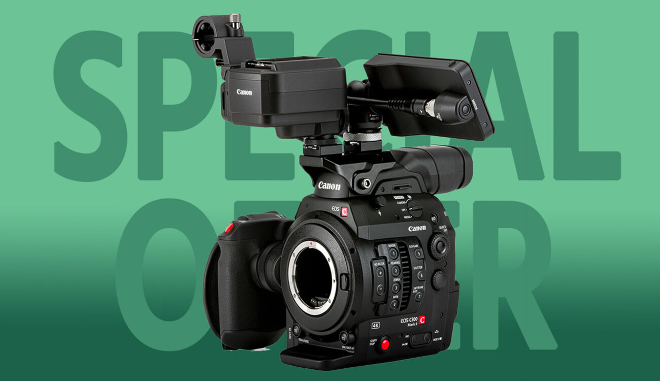 Canon EOS C300 Mark II Additional $500 Price Drop - Now $7,499