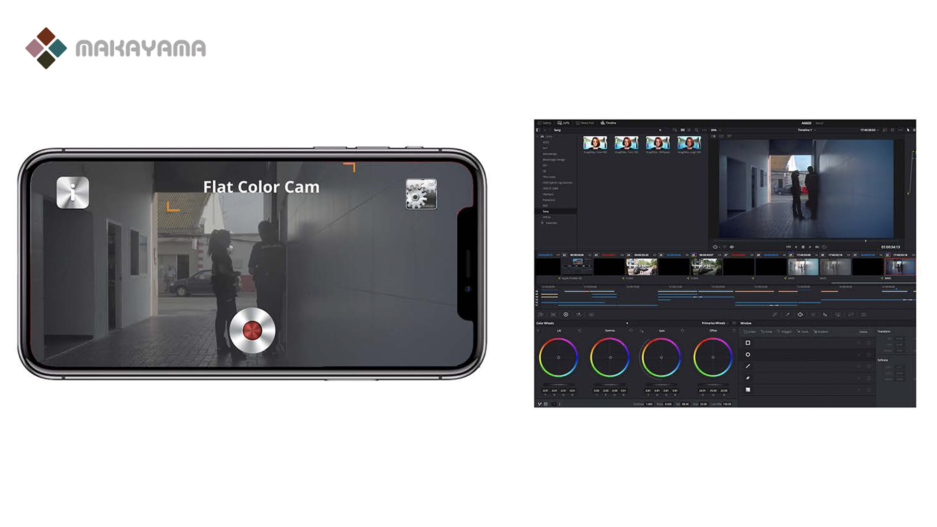 La aplicación Flat Color Camera de Makayama para iPhone ya está a la venta