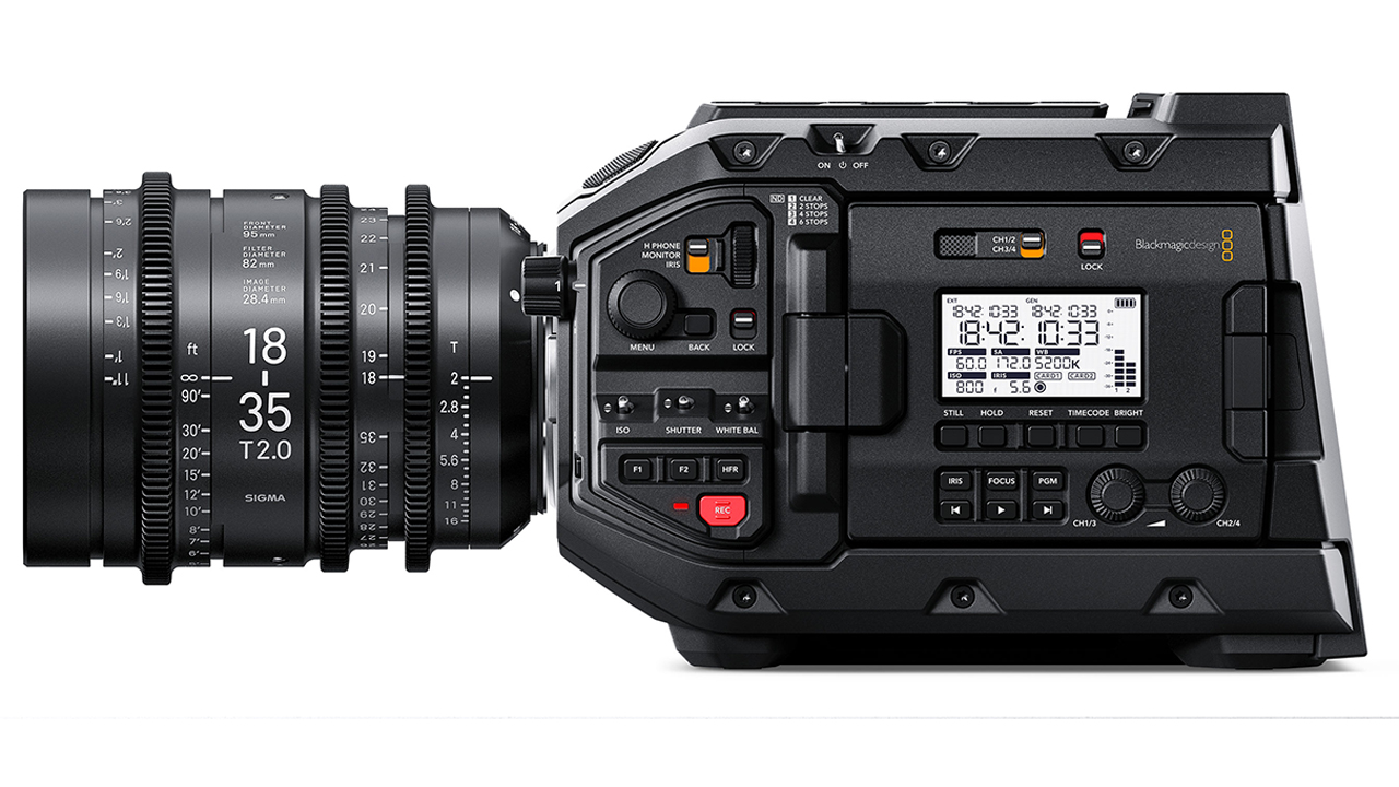 Actualización de firmware Blackmagic URSA Mini Pro 6.9.3