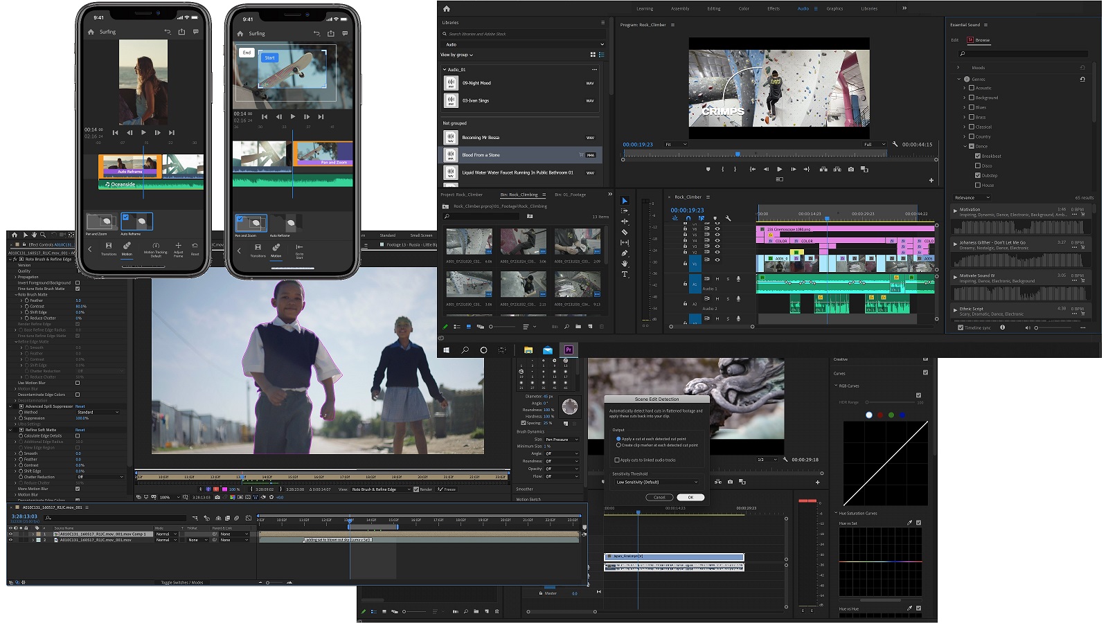 Adobe Premiere Proストックオーディオをアップデート