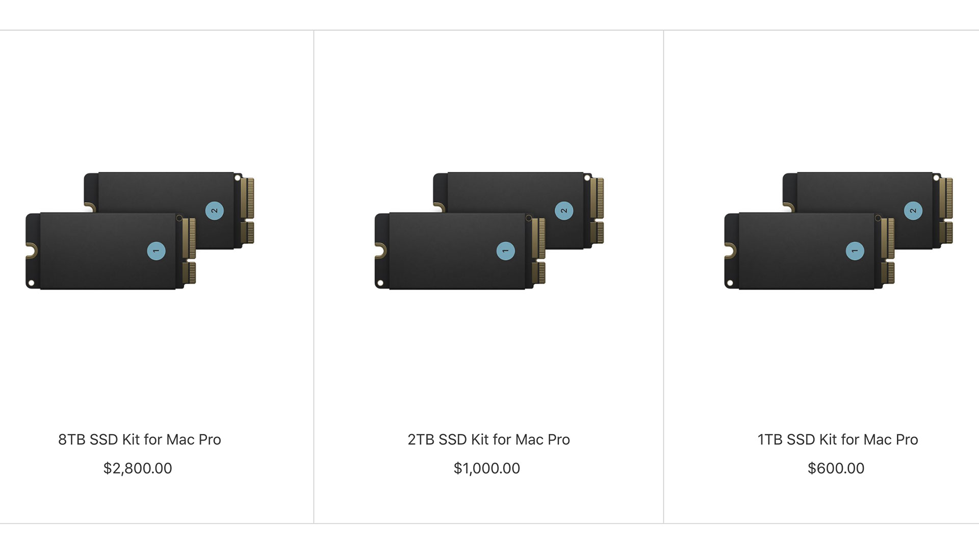 single minus Revocation Apple Mac Pro Internal SSD Upgrade Kit and 16-Inch MBP GPU Option  Introduced | CineD