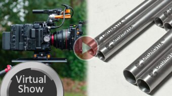 Bright Tangerine Drumstix Rods and Canon EOS C500 Mark II Left Field Cage First Look
