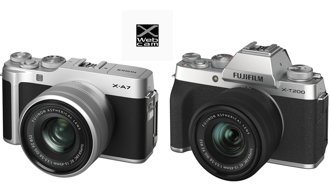 FUJIFILM X-A7 and X-T200  - Firmware Update Enables USB WEBCAM Capabilities