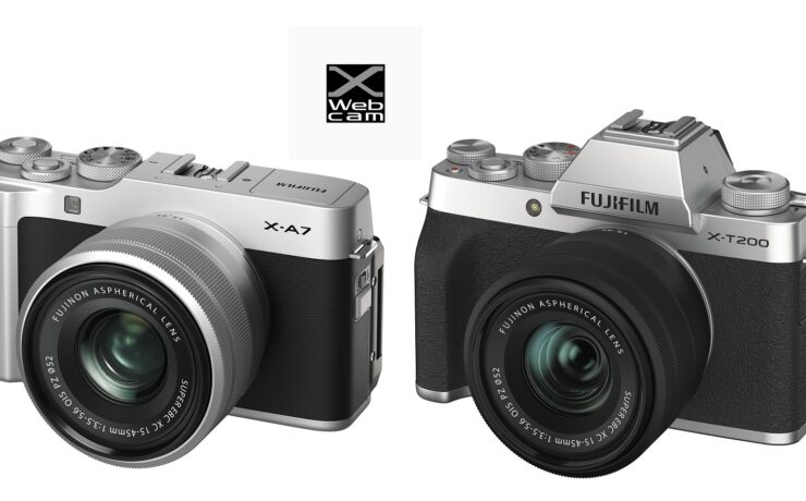 FUJIFILM X-A7 and X-T200  - Firmware Update Enables USB WEBCAM Capabilities