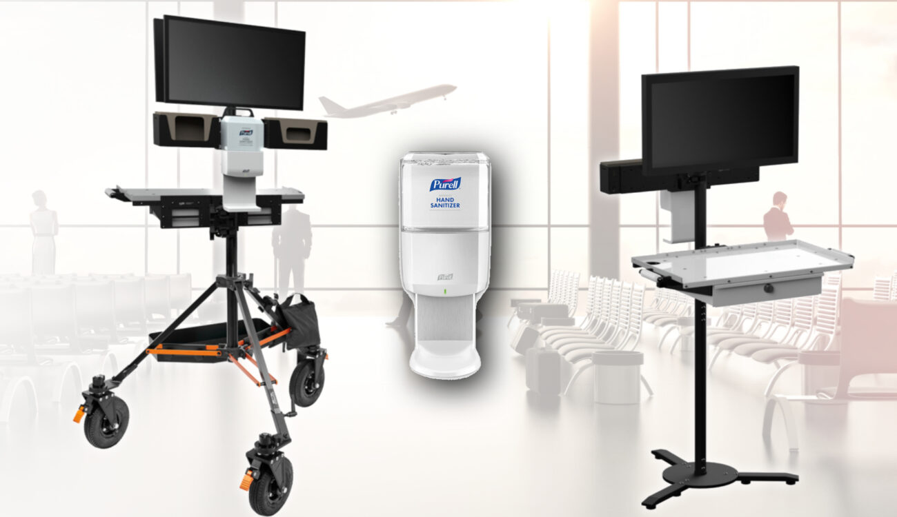 New INOVATIV AXIS Health Workstations for Post-Pandemic Sets