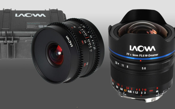 New Laowa 9mm Ultra-Wide Lenses - f/5.6 for Full-Frame and T2.9 Cine for APS-C