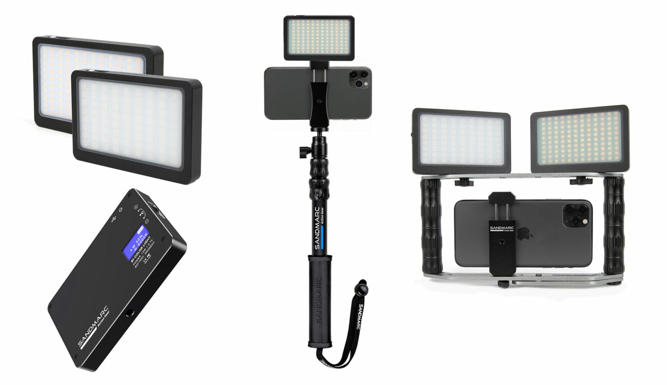 Nuchter grens elkaar SANDMARC Prolight RGB and Bi-Color LED Lights for Smartphone Filmmakers |  CineD