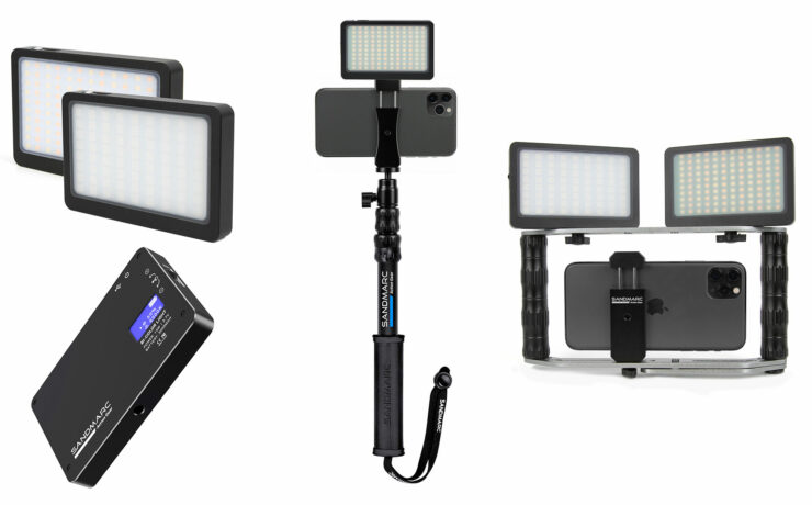 SANDMARC Prolight RGB and Bi-Color LED Lights for Smartphone Filmmakers
