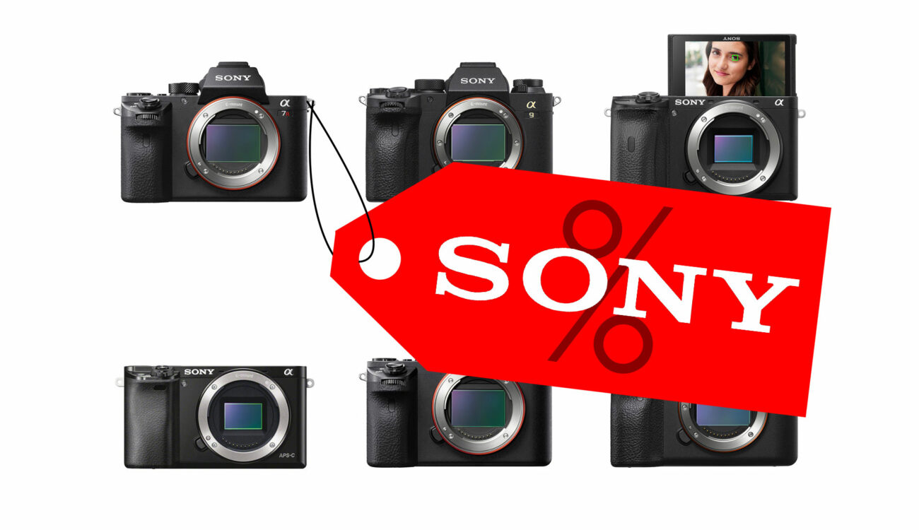 Sony Alpha Mirrorless Cameras Discounts - Save Up To $500.00