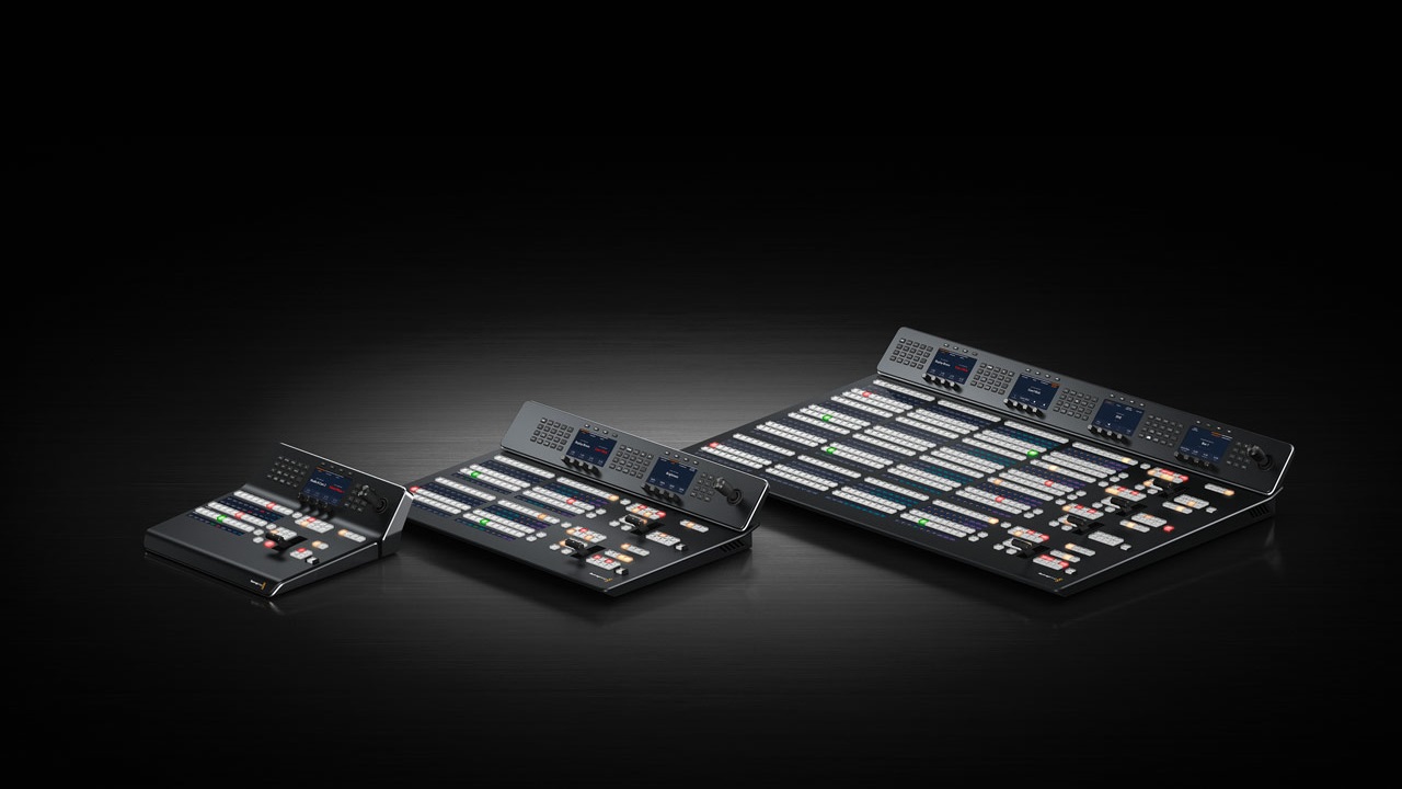 Blackmagic Design anunció los nuevos paneles ATEM 2M/E y 4M/E Advanced