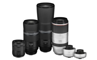Canon Four New RF Lenses and Focal Length Extenders Announced
