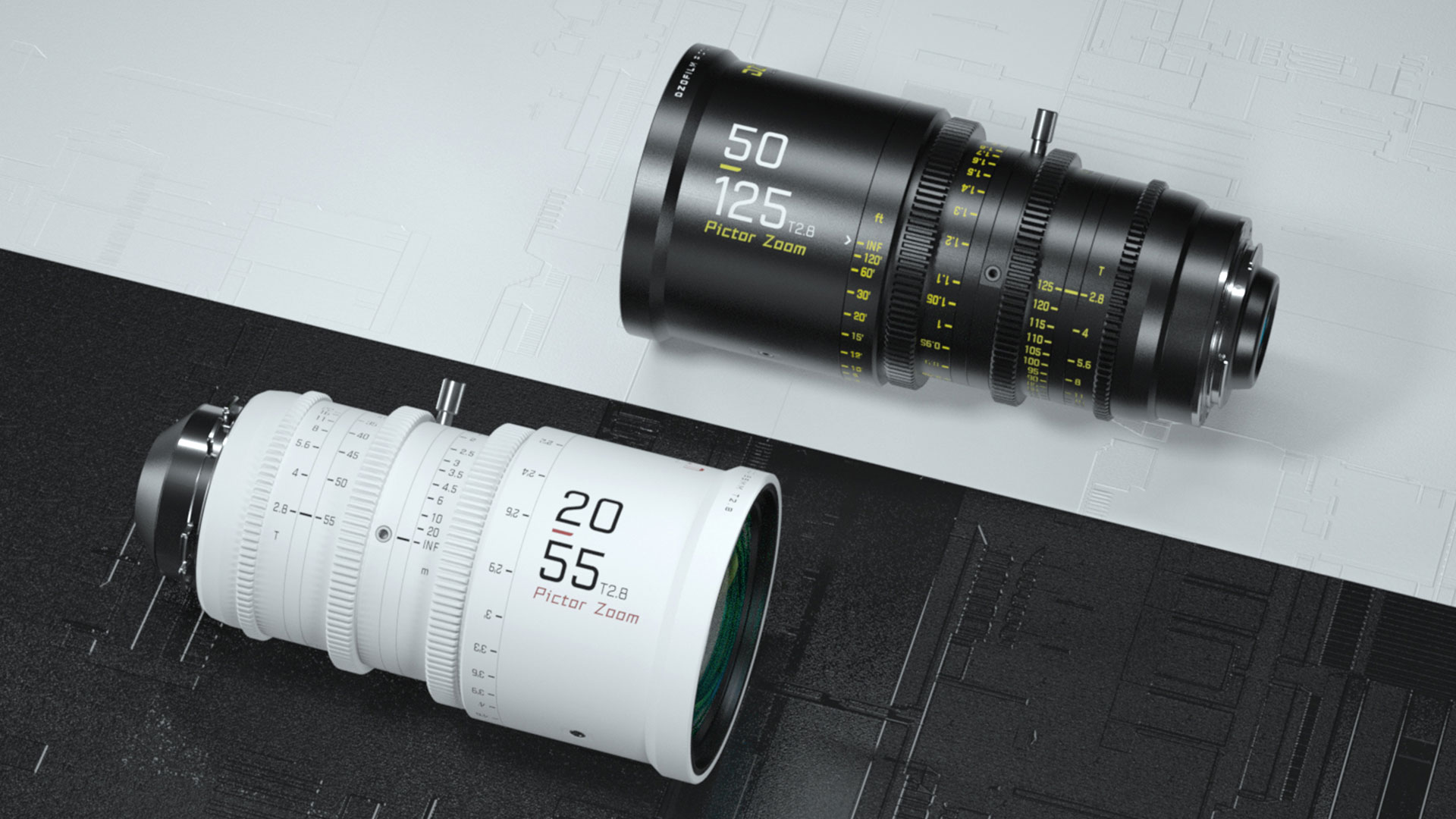 DZOFILMが20-55mmと50-125mm T2.8 S35mmレンズを発表 | CineD