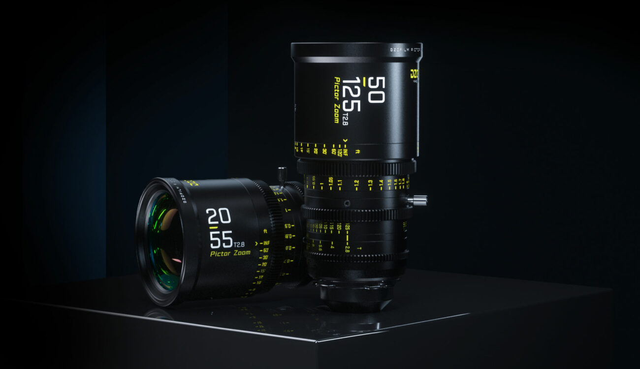 DZOFILM 20-55mm and 50-125mm T2.8 Super 35mm Zoom Lenses Introduced