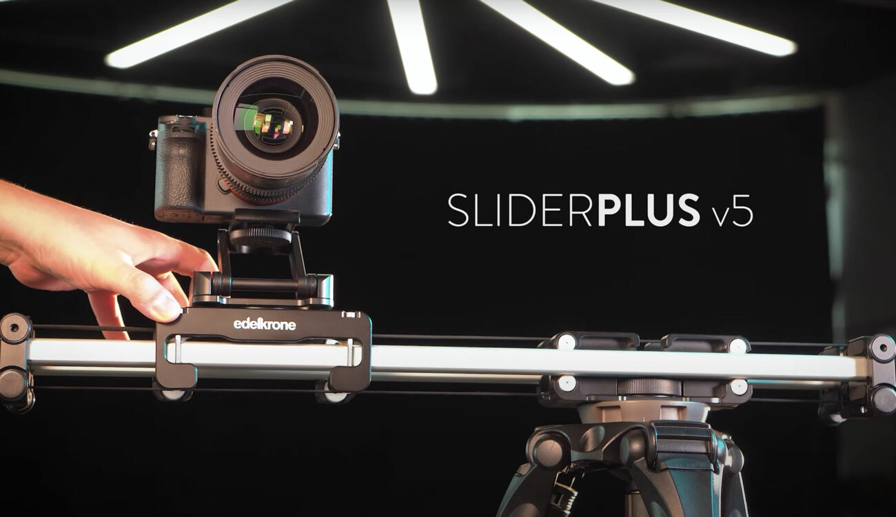 Edelkrone SliderPLUS V5 and Slide Module V3 Introduced