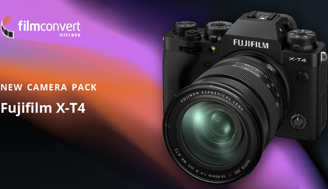 FilmConvert Camera Pack for FUJIFILM X-T4 Now Available