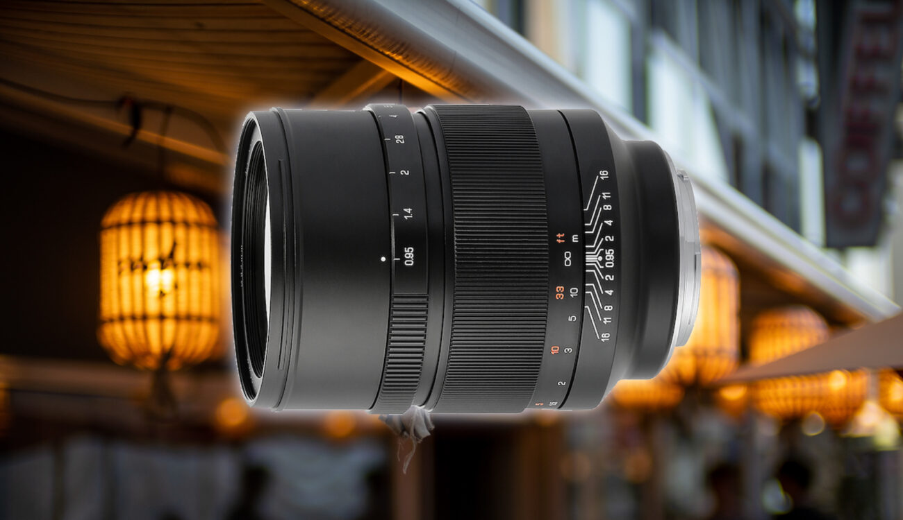 Mitakon Speedmaster 50mm f/0.95 Lens for Canon EF Mount Announced