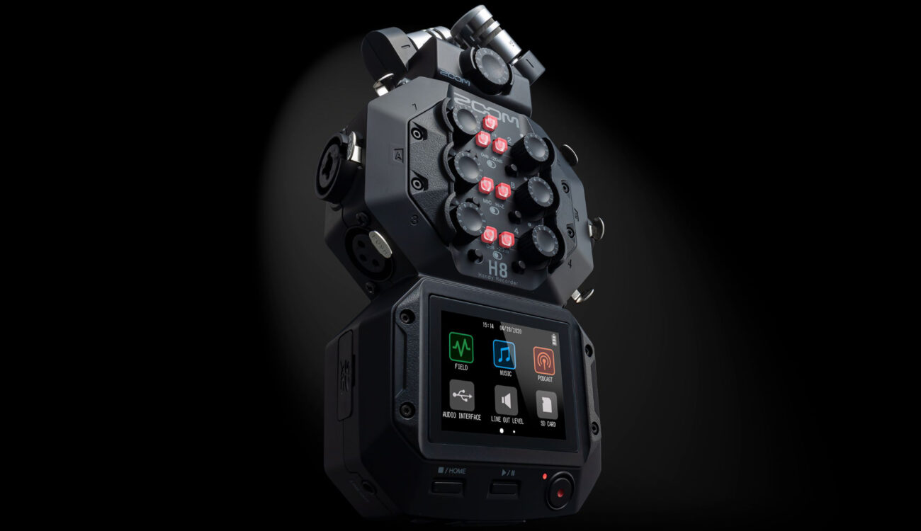 ZOOM H8 Announced – Multi-Purpose Audio Recorder