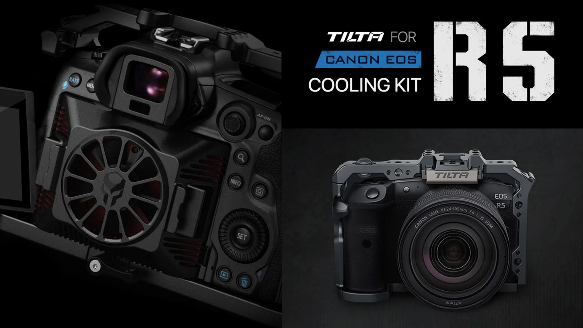 TiltaがEOS R5 Cooling Kitを発表