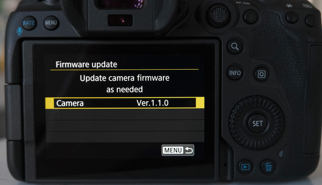 Lanzaron la actualización 1.1.0 del firmware de la Canon EOS R5: Mejoras en la gestión del sobrecalentamiento