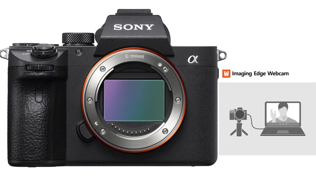 Sony Imaging Edge Webcam Released - Turns Compatible Sony Cameras into USB Webcam