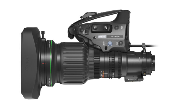 Canon CJ20ex5B 20x 4K BCTV Zoom Lens Announced