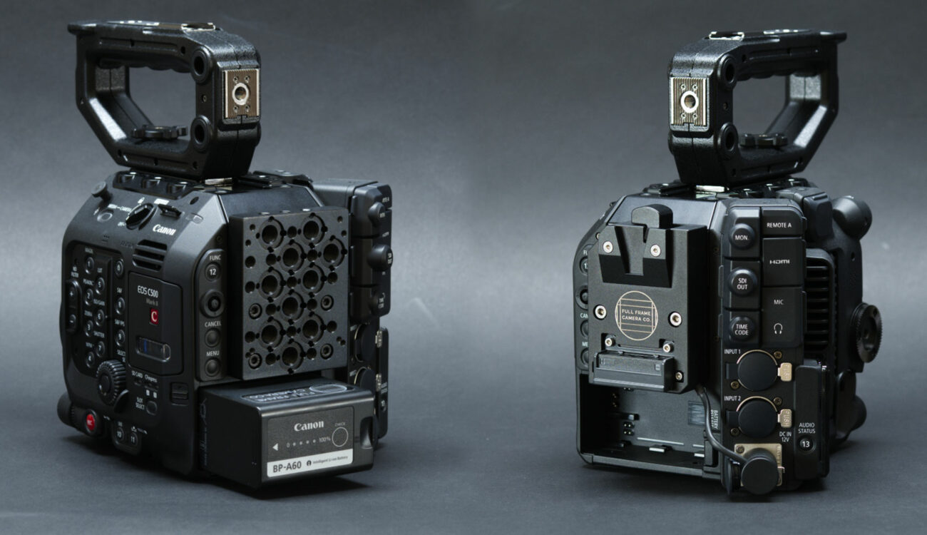 Full frame Camera Co. lanzó accesorios para las Canon C300 Mark III y C500 Mark II