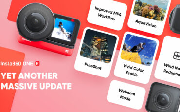 Actualización de firmware de la Insta360 ONE R v.1.2.16 - Mejor calidad de imagen y modo de cámara web