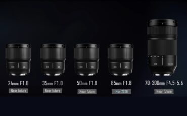 Panasonic adelantó sus nuevos lentes L-Mount: Los prime de 24, 35, 50, 85mm f/1.8 y un lente zoom de 70-300mm