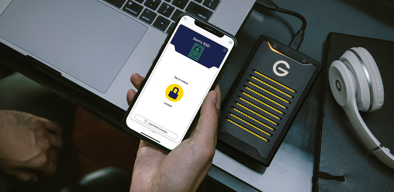 G-Technology ArmorLock SSD - Drive With App Based Security