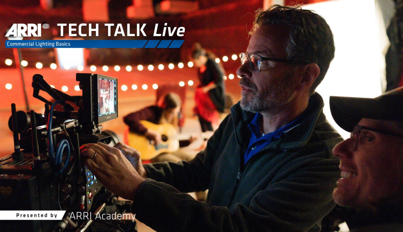 ARRI Tech Talk - Commercial Lighting Basics - Free Webinar on October 28