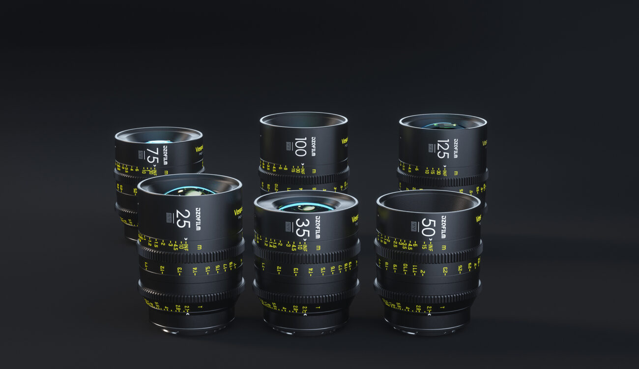 DZOFILM Releases Set of Full Frame Prime Lenses