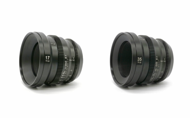 SLR Magic MicroPrime CINE 17mm T/1.5 and 35mm T/1.5 Announced