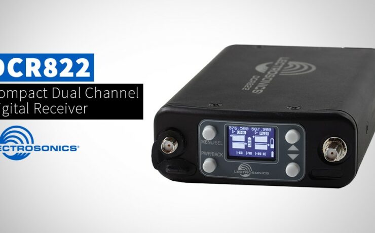 Lectrosonics DCR822 Dual Channel Wireless Receiver Introduced