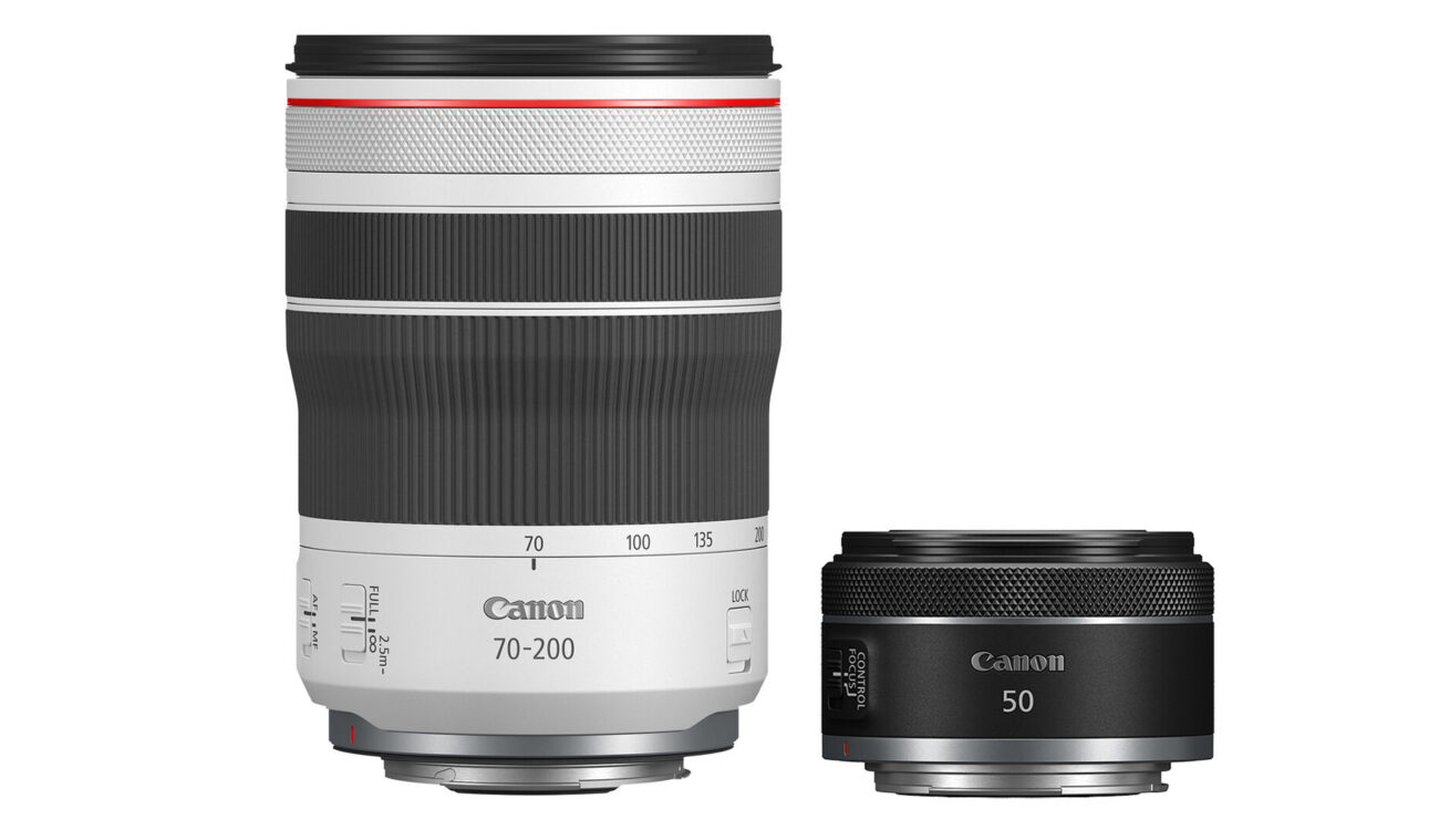 New Canon 50mm f/1.8 and 70-200mm f/4 RF-Mount Lenses Released