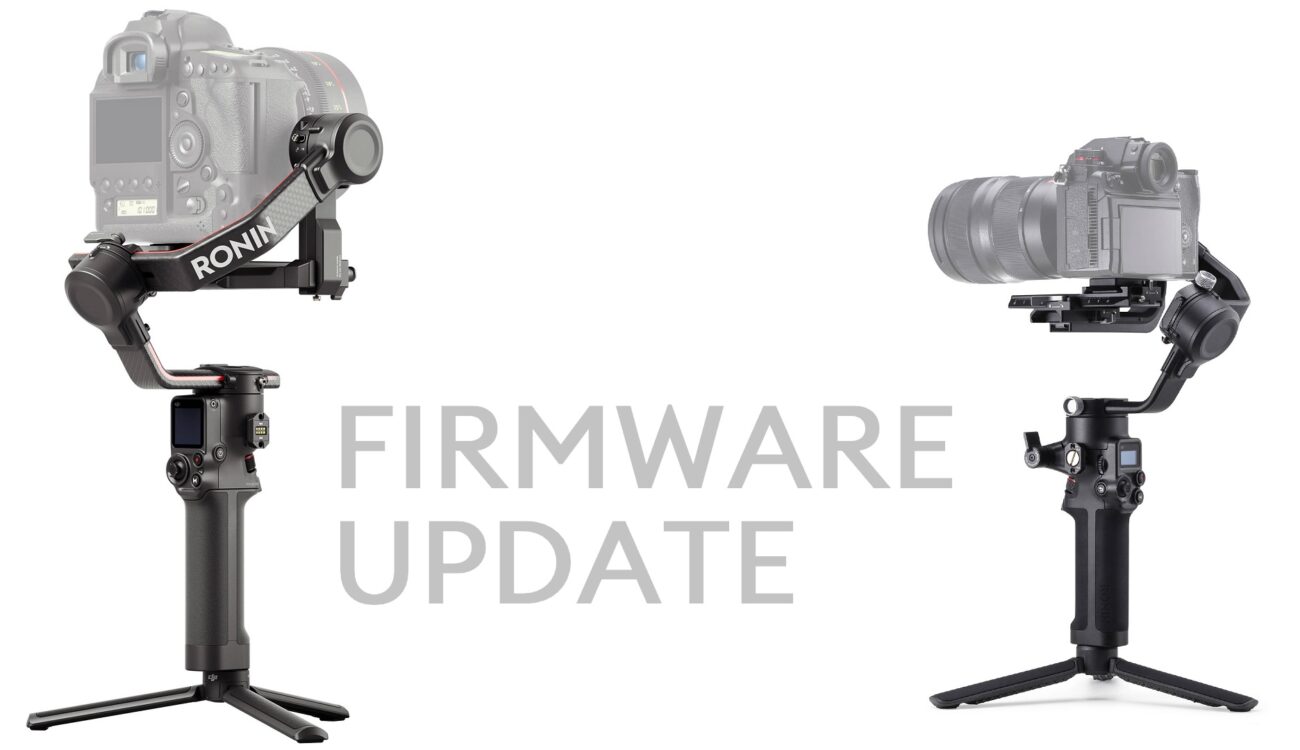 DJI RS 2 and RSC 2 Firmware Update Released