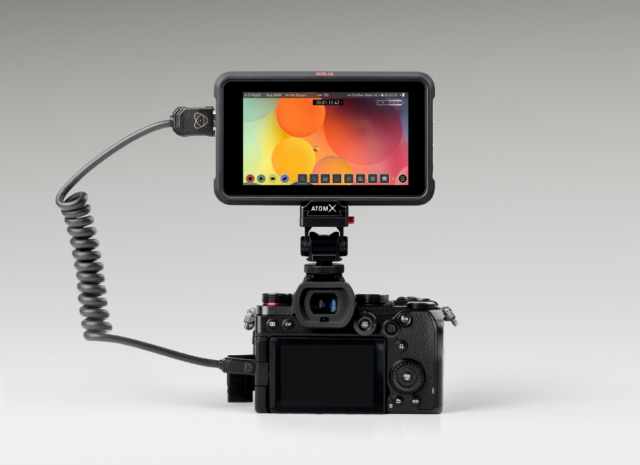 Panasonic LUMIX S5 with Atomos Ninja V recorder