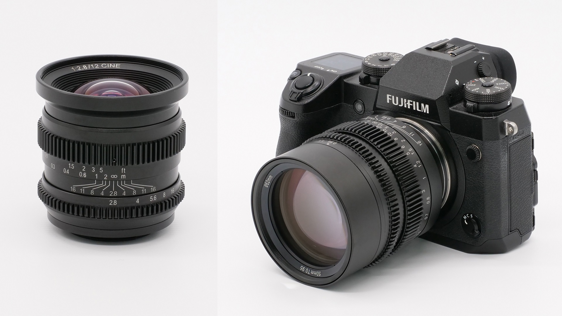 SLR Magic 12mm T2.8 and 50mm T0.95 for FUJIFILM X-Mount Announced