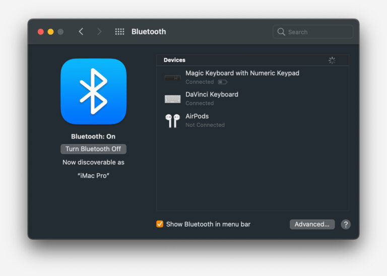 how to connect speed editor via bluetooth?