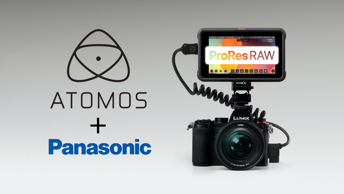 Anunciaron la grabación Atomos ProRes RAW desde la cámara Panasonic LUMIX S5