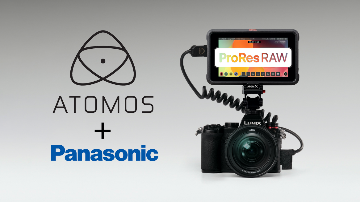 AtomosがパナソニックLUMIX S5からのProRes RAW 記録をサポート