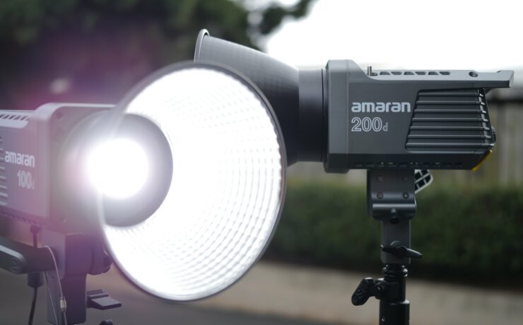 Amaran 100d and 200d Review - New Affordable LED Fixtures from Aputure
