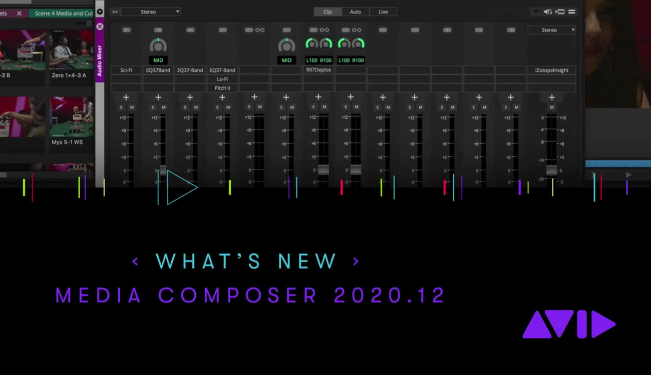 Media Composer 2020.12 - Compatibilidad nativa con H.265/HEVC y mucho más