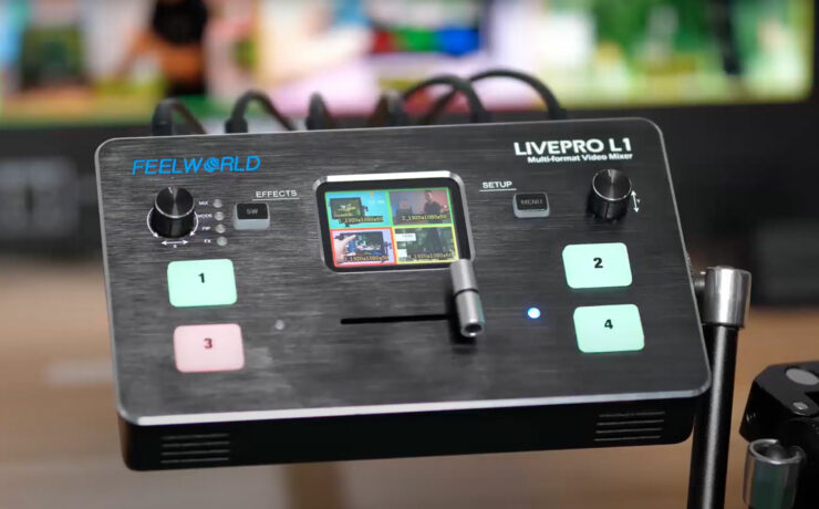 FEELWORLD LIVEPRO L1 HDMI Video Switcher Launched