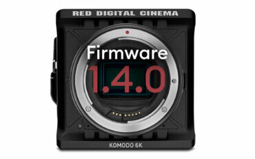 El Firmware 1.4.0 de la RED KOMODO añadió soporte para lentes Canon RF