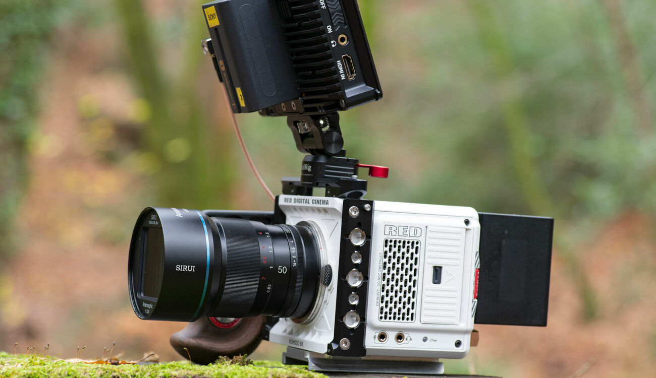 MTF Services SIRUI  Anamorphic Lenses Now Compatible with RF Mount Cameras