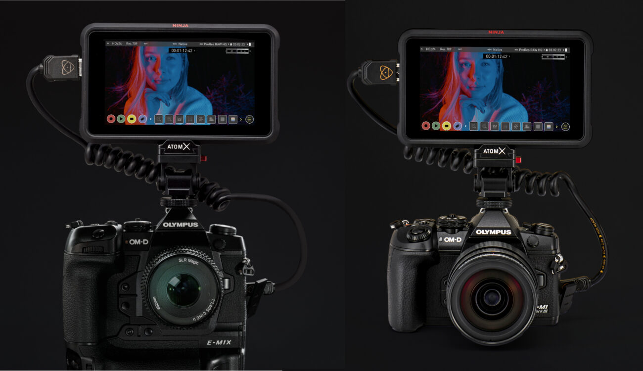 El Atomos Ninja V ahora admite ProRes RAW en las Olympus OM-D E-M1X y OM-D E-M1 Mark III