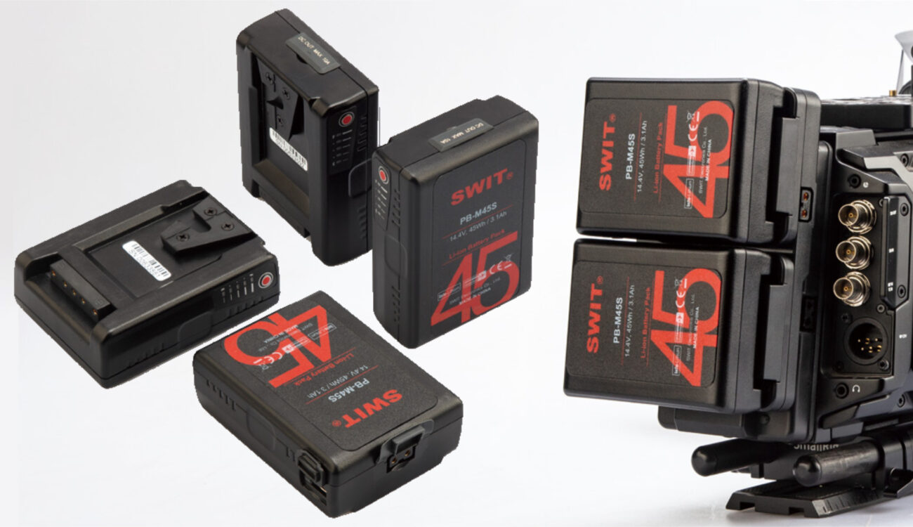 SWIT 45Wh Pocket V-Mount Battery Now Available