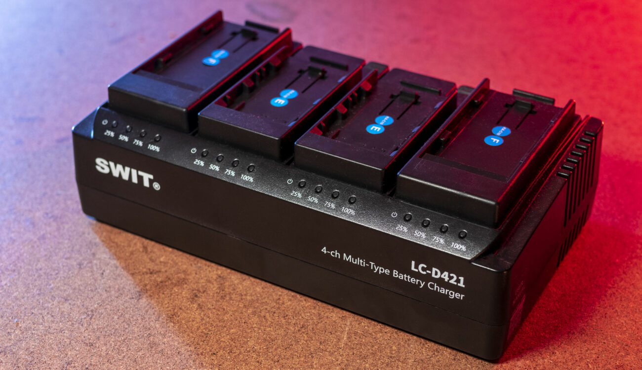 SWIT LC-D421 Review – A Versatile Four-Channel Battery Charger