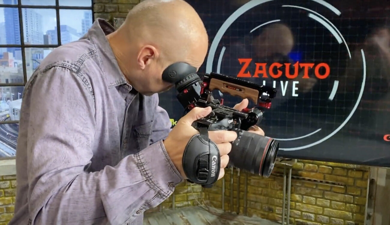 ZacutoがキヤノンEOS C70用ケージとZ-Finderを発表