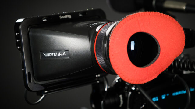 The Kinotehnik Viewfinder Loupe. It also fits directly on the BMPCC6K.